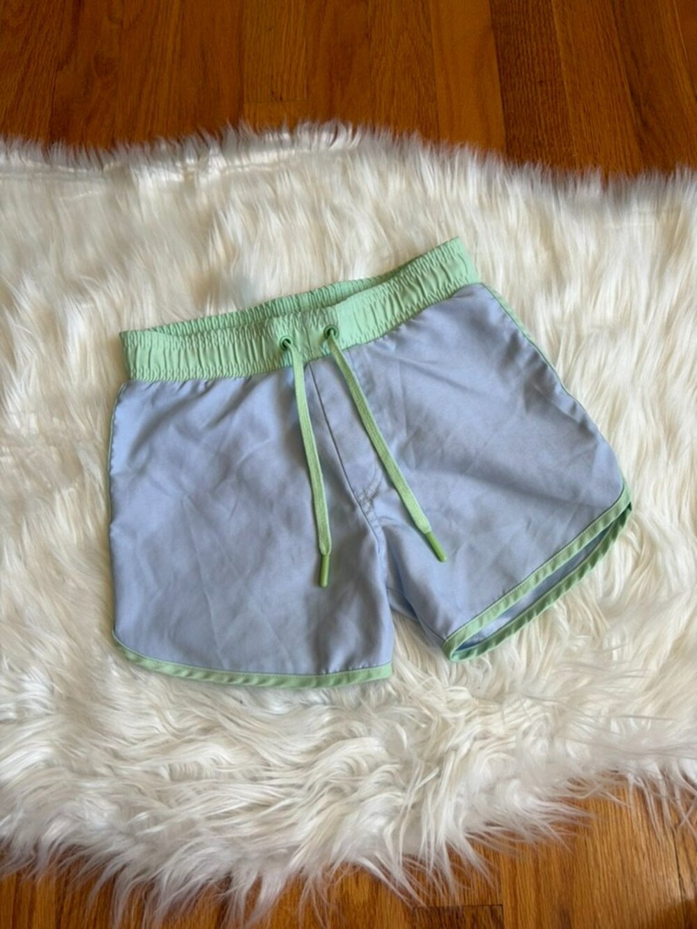 Minnow Blue Oasis Boardies Swim Trunks Boys 7/8